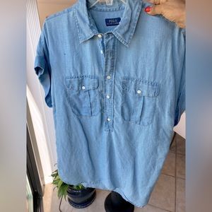 Polo by Ralph Lauren Blue Women's Top